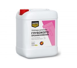 Грунт глубокого проникновения для наружных и внутренних работ MASTER FARBE 10 кг 4631159427262 