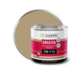 Эмаль Лакра ПФ-115 бежевая, 2 кг 90000673711 