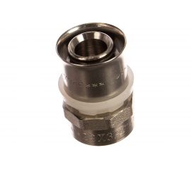 Соединитель, пресс с переходом на внутреннюю резьбу 26х3/4 Valtec VTm.202.N.002605 