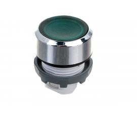 Кнопка без фиксации ABB MP1-21G зеленая, низкая с подсветкой 1SFA611100R2102 