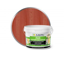 Тонированный лак Лакра рябина, в/д, 2.5 кг 90001353184 