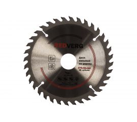 Диск пильный по дереву твердосплавный (170х30/20/16 мм; 36 зубьев) REDVERG 6621215 
