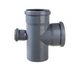 Канализационная крестовина Ostendorf 87 градусов 110х110х50 Ростурпласт 904015 