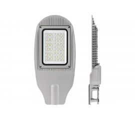 Уличный светодиодный светильник Wolta IP65, 5000-5500 К, алюминий, линза STL-50W01 