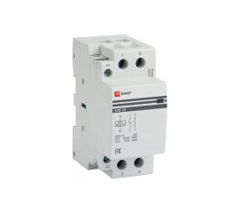 Модульный контактор EKF 32А, 2п, 220В, 2NO, КМ km-2-32-20 