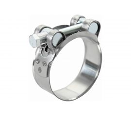 Силовой хомут Nord-Yada Д: 17-19 мм, Ш: 18 мм, Т: 0,6 мм, болт: М5х40, оцинкованная сталь 905982 