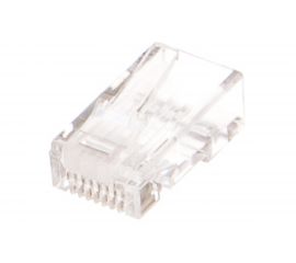 Вилка Cablexpert RJ-45 8P8C LC-8P8C-002 универсальная кат.6, контакты 30 микрон 100 шт LC-8P8C-002 