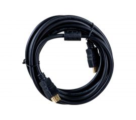 Кабель HDMI Cablexpert 3м v2.0 19M/19M черный позолоченные разъемы экран 2 ферритовых кольца пакет CCF2-HDMI4-10 