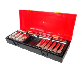 Набор глубоких шестигранных торцевых головок 1/2" 10-32мм в кейсе 14шт JTC-K4141 