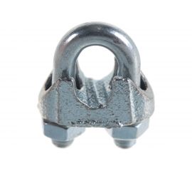 Зажим для стальных канатов BEFAST DIN 741, покрытие белый цинк 8, 150 шт. 74108150S 