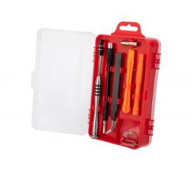 Отвертка с битами для точных работ KRANZ 114 предмета CR-V KR-12-4772 