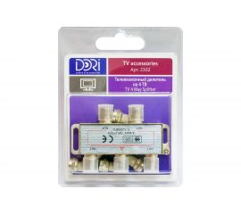 Разветвитель DORI на 4 TV 5-1000 MHz на F 2302 