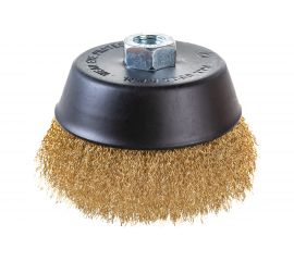 Кордщетка чашеобразная латунная для УШМ, 125 мм ROCKFORCE RF-BWC005 