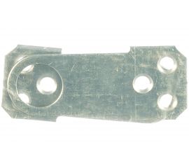 Прямая проушина для замка КРЕПКО-НАКРЕПКО 70x30x2.0 Pzp 2 шт. 48027 