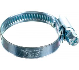 Червячный хомут Nord-Yada 25-40 мм, оцинк. сталь 904582 