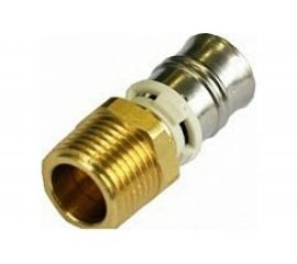 Муфта Frankische alpex-duo, с наружным резьбовым переходом, латунь, 16x2-1/2 НР 8291676201 