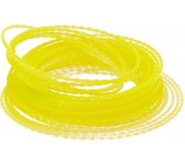 Леска двухкомпонентная EXTRA CORD (15 м; квадрат; 3 мм) для триммера DENZEL 96126 