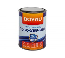 Антикоррозионная эмаль-грунт по ржавчине 3в1 Lakko белая, 1 л EG1LBE 