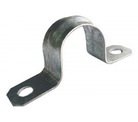 Скоба Урал ПАК металл., 2-х лапковая, d 19-20 мм, 100 шт. АР-00220-100 