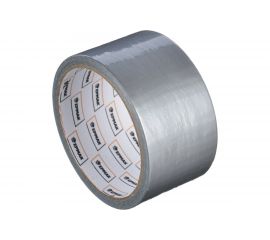 Армированная серебряная клейкая лента ЕРМАК 48 мм х 10 м, инд. упаковка 472-047 