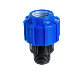 Муфта ПОЛИТЭК с наружной резьбой 20х1/2 50030020 