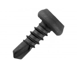 Саморез по металлу МЕТАЛЛСЕРВИС 3.5x11 со сверлом, оксидированный, 1 кг 1231396 