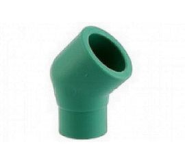 Угол Banninger полипропиленовый, зеленый, вн-нар - 45 гр x 25 мм 7412074511 