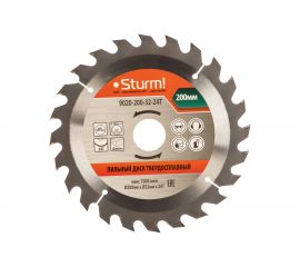 Диск пильный по дереву (200х32 мм; 24T) Sturm 9020-200-32-24T 
