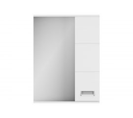 Зеркало Uncoria Рейн 55 см белое без эл 65536 