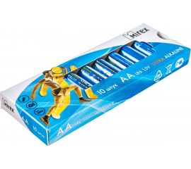 Батарея Mirex, щелочная LR6 / AA 1,5V 10 шт multipack 23702-LR6-M10 