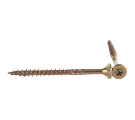 Конструкционный шуруп для дерева с фрезой ЕВРОПАРТНЕР потай, ж/п Torx 20 4.0х50, 15 шт. 15 0412 1 