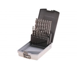 Набор сверл по металлу (19 шт; 1-10 мм; HSS-G) Ruko 214214RO 