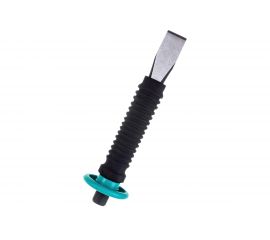Зубило Jettools плоское, с пластиковым протектором, 200х22мм P-01-22 