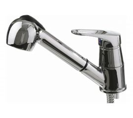 Смеситель для кухни LEDEME картридж д.35 мм с вытягивающейся лейкой L6013 65708 