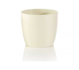 Кашпо Teraplast MADEIRA диам. 18 см, высота 16.2 см, кремовое 08017018008 