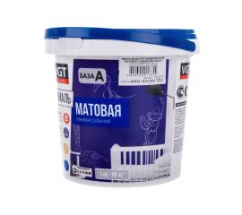 Универсальная эмаль VGT ВД АК 1179 супербелая мат. 1,5 кг 11601906 