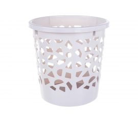 Корзина для мусора Бытпласт диаметр 260 мм, высота 260 мм светло-серый 43124313095 