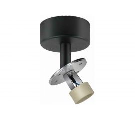 Основание для потолочного светильника Фарлайт GU10 с регулируемым наклоном черное FAR002194 