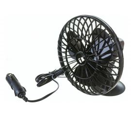 Вентилятор ACF-12-01 12,5 см на присоске, пластик 12В 