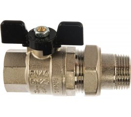 Шаровой полнопроходной кран с американкой STOUT ВР/НР RG008Q0FBG9M1V 