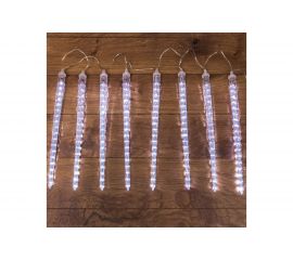 Светодиодная гирлянда NEON-NIGHT Тающие сосульки 8х50см, 300 LED, цвет свечения: белый 256-415 