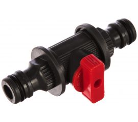 Переходник-распределитель пластиковый с запорным клапаном КУРС 76426 