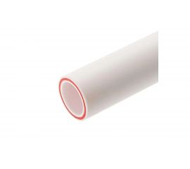 Труба VALFEX PP-R белая, армированная стекловолокном, 25х3.5 мм, 2 м, Т 90°С Ру20 SDR7.4 101050252 033-2472 
