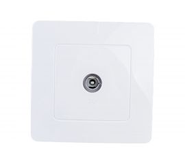 Коннектор ТВ Schneider Electric BLANCA БЕЛЫЙ BLNTS000011 