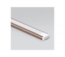 Накладной профиль Elektrostandard LL-2-ALP006 алюминиевый, латунь белый для LED ленты (под ленту до 11mm) a053621 