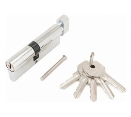 Цилиндровый механизм Стандарт Z.I.90В-5K CP (35x10x45 мм; 5 ключей; английский ключ; вертушка) 11121 