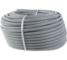 Гофрированная труба Промрукав ПВХ легкая 350 Н серая д20 100м PR.012031 