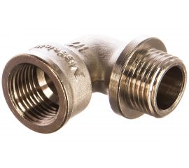 Никелированный угольник с упором STOUT НВ 1/2 RG008Q0QSSSAI5 