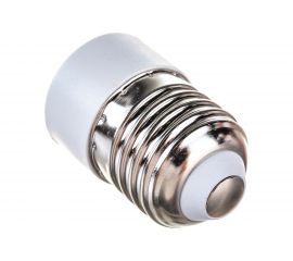 Цокольный переходник REXANT E27 на E14 белый 11-8813 