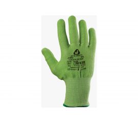 Перчатки из полиэтиленовой пряжи от порезов Jeta Safety Самурай 02 Грин 5 класс JC051-С02/XXL 
